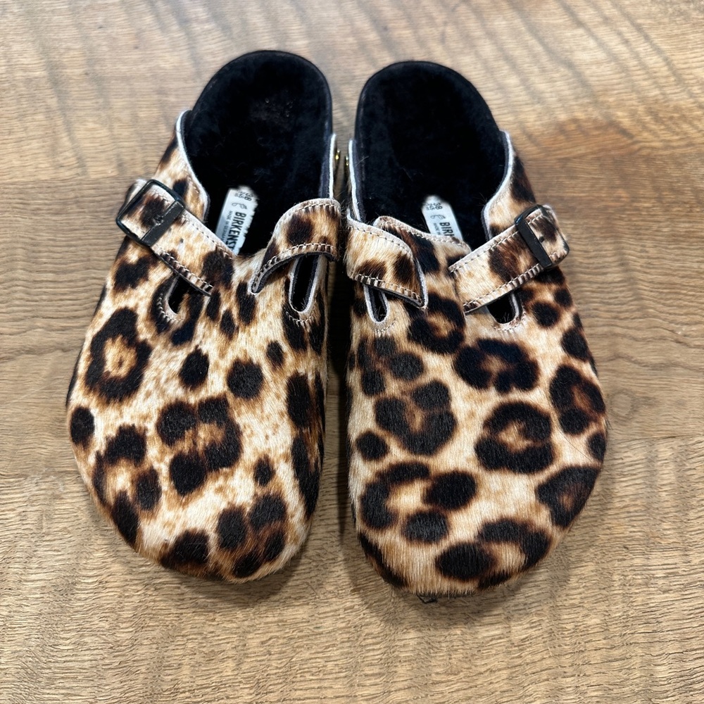 Leopard Birkenstock size 38 Opening Ceremony